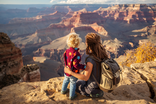 Grand Canyon Mother and Child