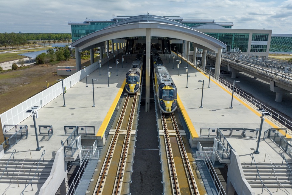 Brightline train Florida: route, stops, train, and getting to Disney and Universal
