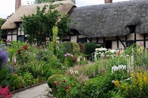 Home of Anne Hathaway in Stratford-Upon-Avon, England