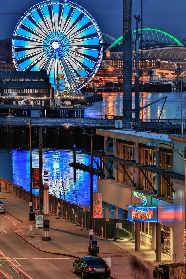 The Great Wheel & The Seattle Waterfront