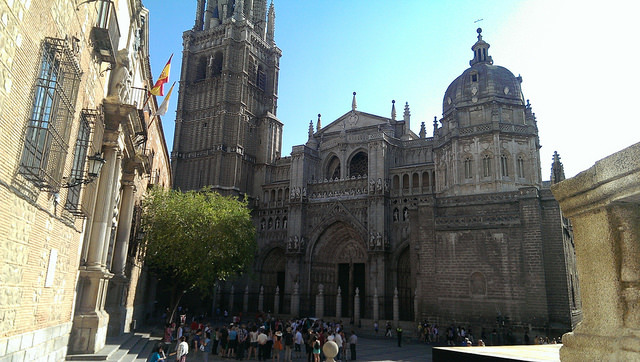 A photo of the Cathedral of Toledo 