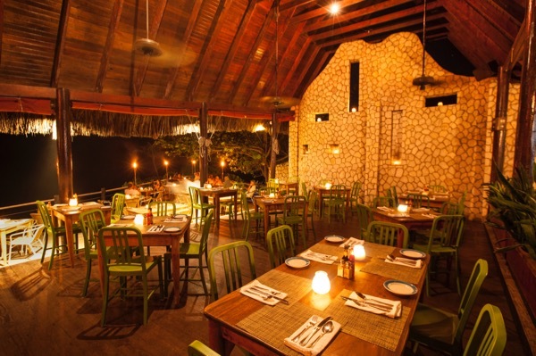 A view of the Rockhouse Restaurant in Negril, Jamaica