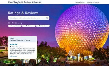 Disney World in Orlando Rolls Out Its Own User-Generated Reviews: A Good Idea? | Frommer's
