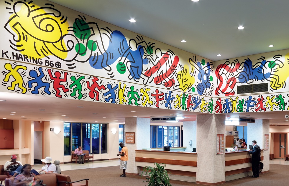 Murals of New York: The Best of New York's Public Paintings from Bemelmans to Parrish (Rizzoli): Woodhull Medical & Mental Health Center