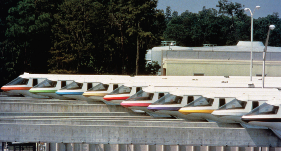 Disney's monorail: About Walt Disney World fleet of Monorails