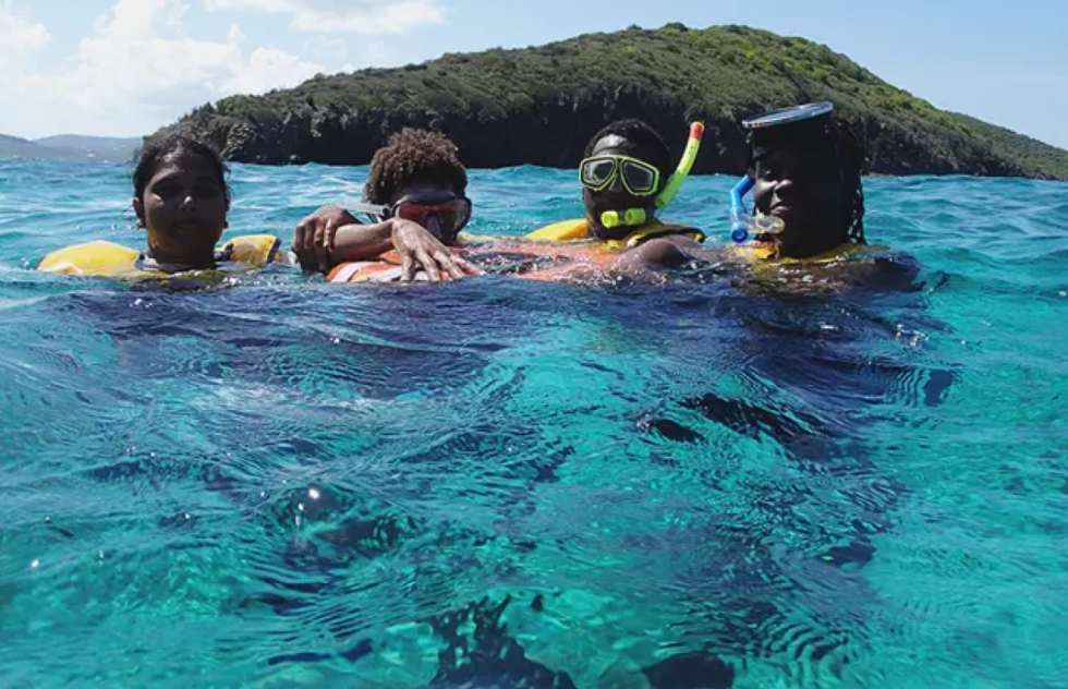Best snorkeling in the Caribbean: Buck Island Reef National Monument in the U.S. Virgin Islands