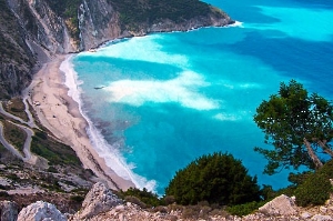 Kefalonia Island, the picture of a Greek island.