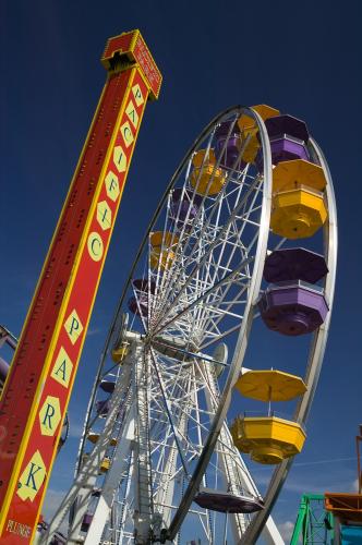 Ferris wheel on the Santa Monica Pier.