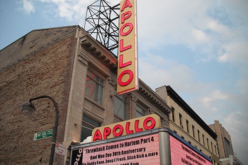 Apollo Theater on 125th St. in New York City's Harlem neighborhood.