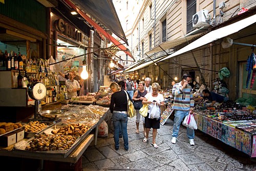 Just about anything you could ever want is on sale at Palermo's Ballarò and Vucciria street markets.