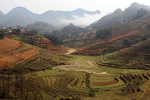 Muong Khuong district of Lao Cai province, in the northeastern region of Vietnam.