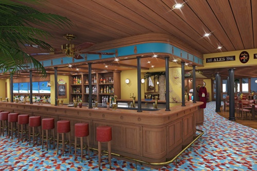 Carnival Magic's RedFrog Pub. Photo: Courtesy of Carnival Cruise Lines