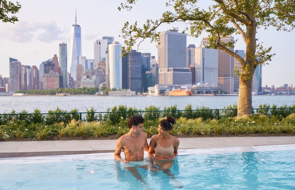 NYC's best pools: QC NY Spa on Governors Island