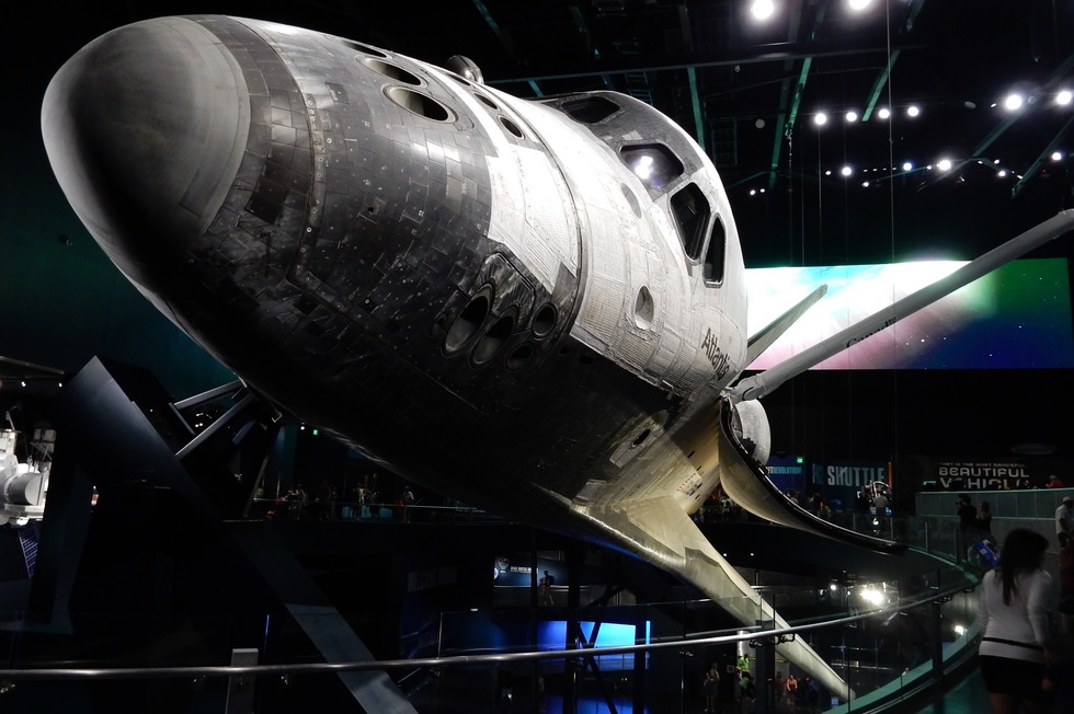 Orlando without Disney: Space shuttle Atlantis at Kennedy Space Center