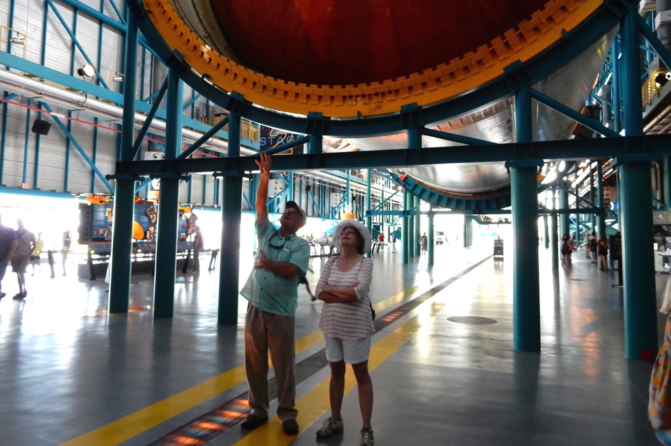 Orlando without Disney: Saturn V rocket at KSC