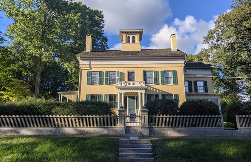 The Homestead, part of the Emily Dickinson Museum in Amherst, Massachusetts