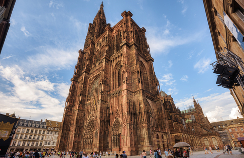 Strasbourg Cathedral in France