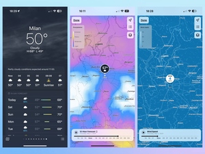 iphone tips for travel: get rain maps, wind speed, air quality from Weather app