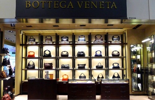 Bottega Veneta shop, Changi Airport.