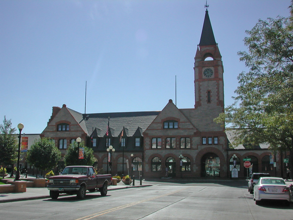 The Union Pacific Depot is the last of the grand 19th-century depot remaining on the transcontinental railroad.