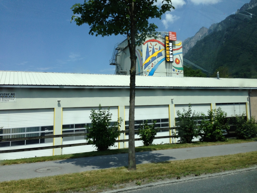 Factory outside Vaduz