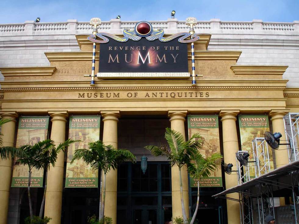 Revenge of the Mummy—The Ride, Universal Studios Orlando