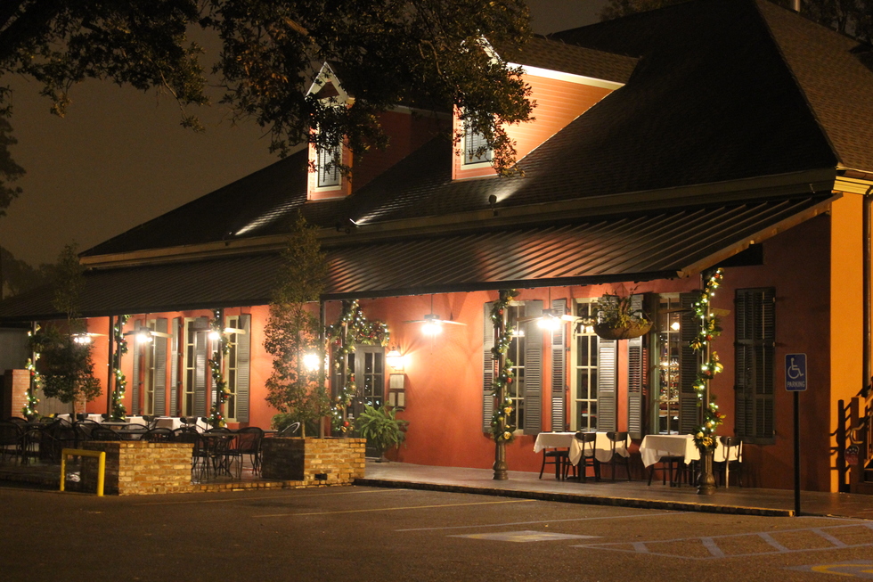 Jolie's Louisiana Bistro has the look of a fairy tale cottage from the front