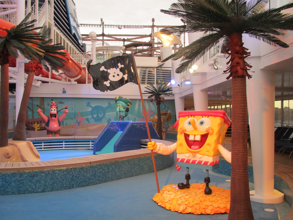 Nickelodeon-themed kids' pool