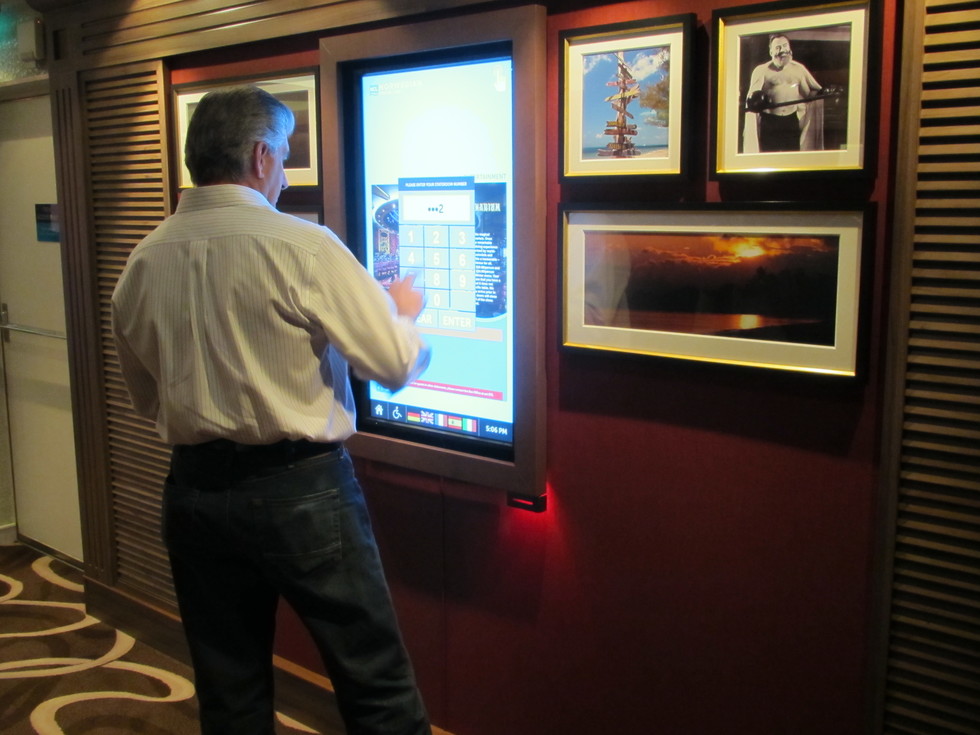Touch-screen reservations