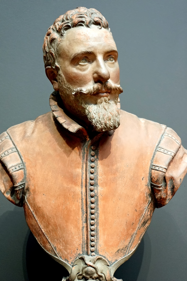 Bust of a 17th Century man from the Rijksmuseum