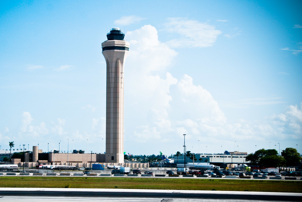 Miami's airport tower