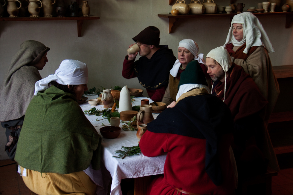 A Medieval Dinner Party