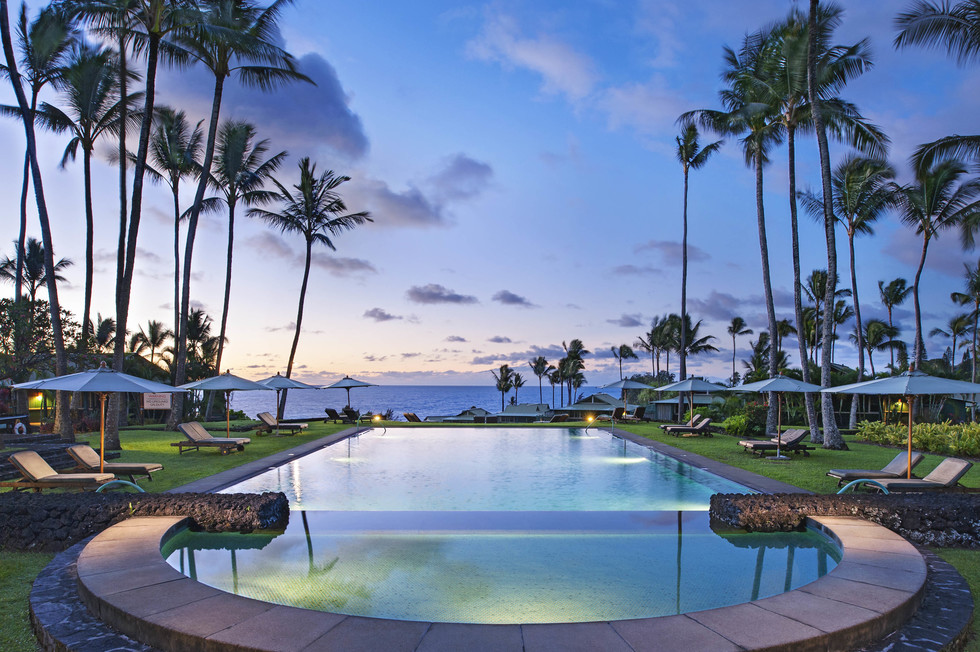 hawaii accommodation private pool rules