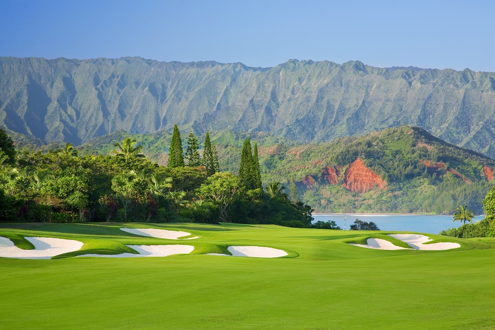 The Makai Golf Course at the St. Regis Princeville in Kauai