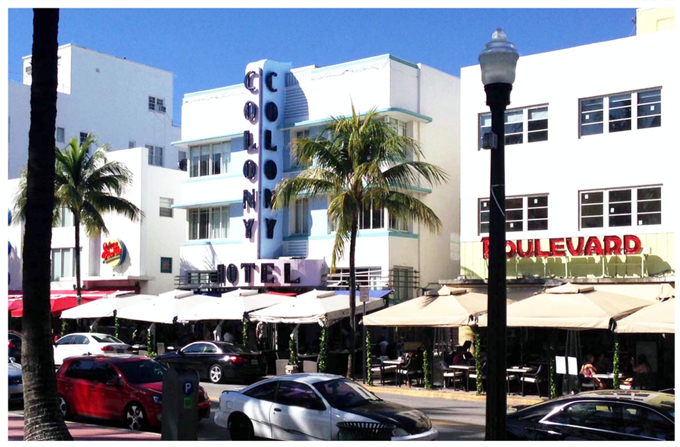 Colony Hotel Miami Beach (today)