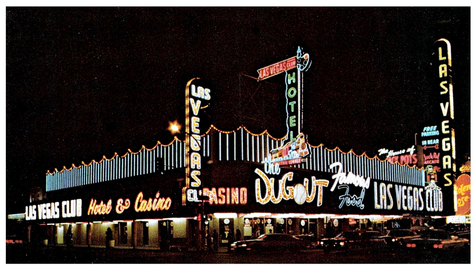 Las Vegas Club, Fremont Street & Main Street, Las Vegas (1970s)