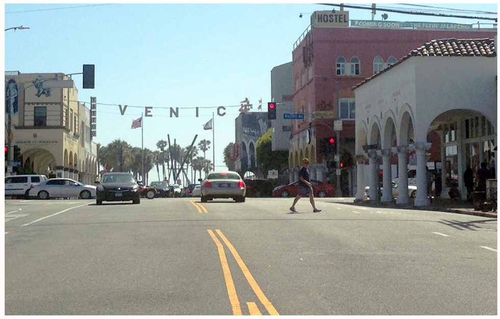 Venice Beach Miniature Railway, Pacifica and Windward Avenues, Venice, California (today)