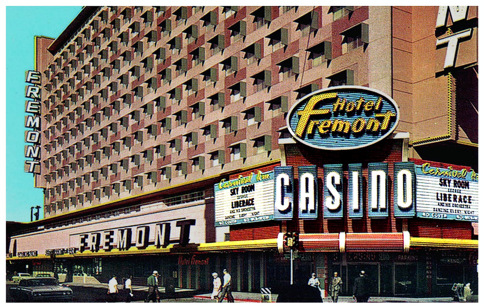 Fremont Hotel, 200 Fremont St., Las Vegas (1960s)