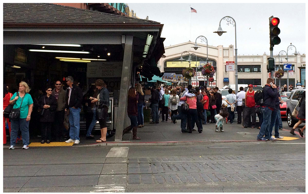 Fisherman's Wharf, Jefferson and Taylor streets, San Francisco (today)