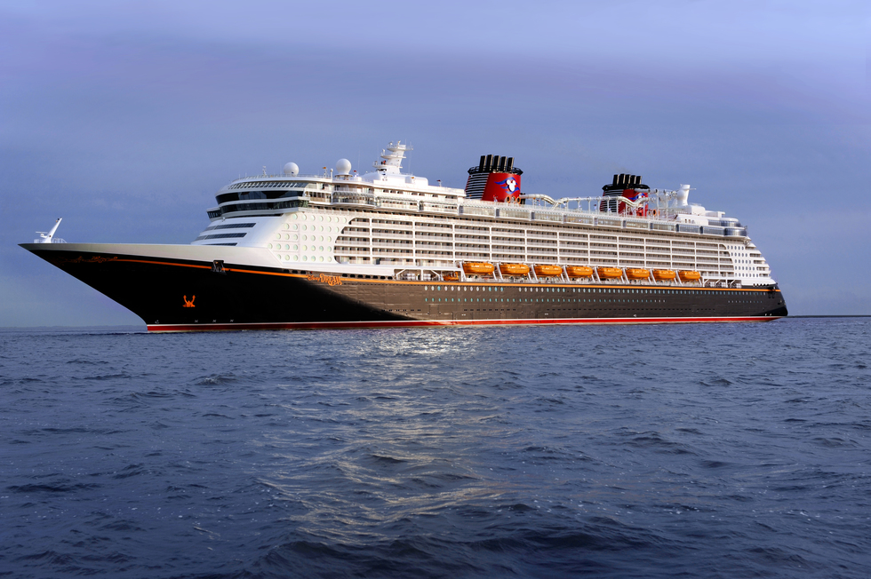 The Disney Dream at Sea