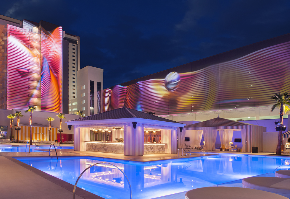 Pool at SLS Las Vegas Hotel & Casino