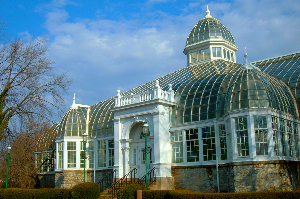 Entrance to Greenhouse of Franklin Park Conservatory and Botanical Gardens