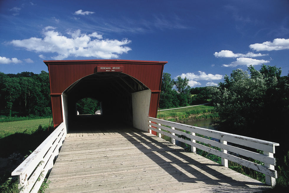Roseman Bridge in Madison County, Iowa