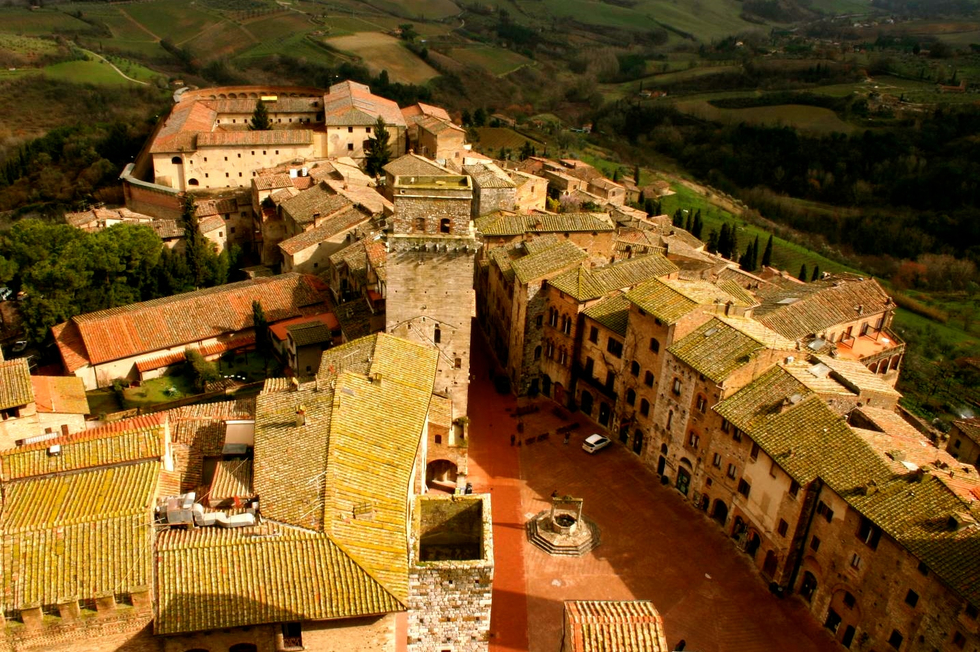 View of San Gimignano from Tower