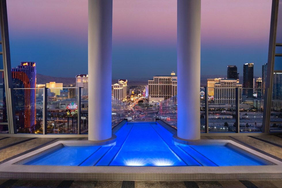 Las Vegas 10 Swankiest V I P Hotel Suites