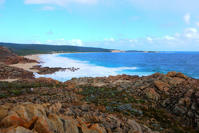 A photo of the beach in Margaret River