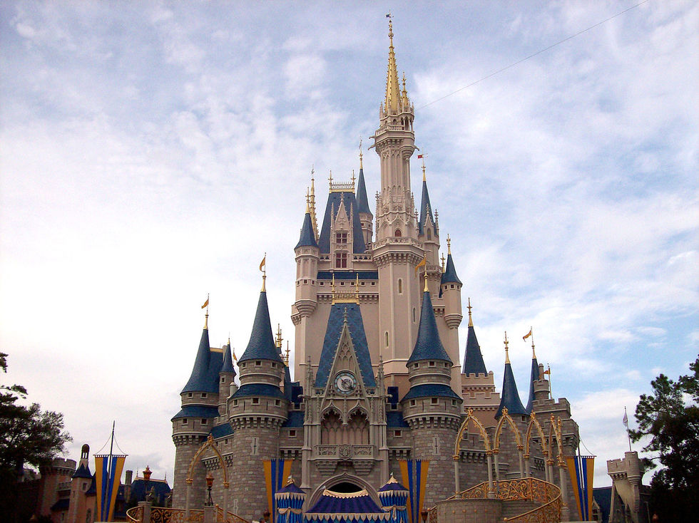 The Magic Kingdom at Disney World.