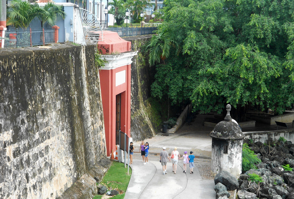 The San Juan Gate in San Juan, Puerto Rico.