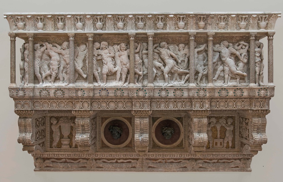 Museo dell'Opera del Duomo, Donatello's choir loft (cantoria)