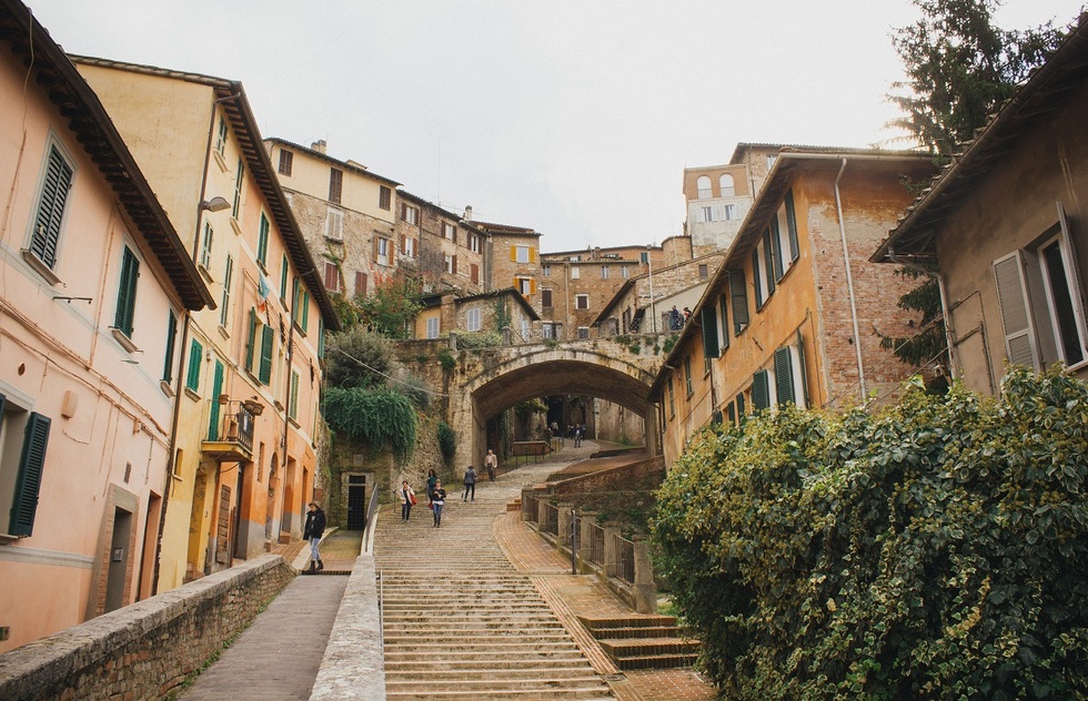 Street in Perugia, Italy